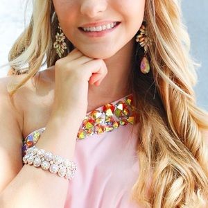 Earring and bracelet set